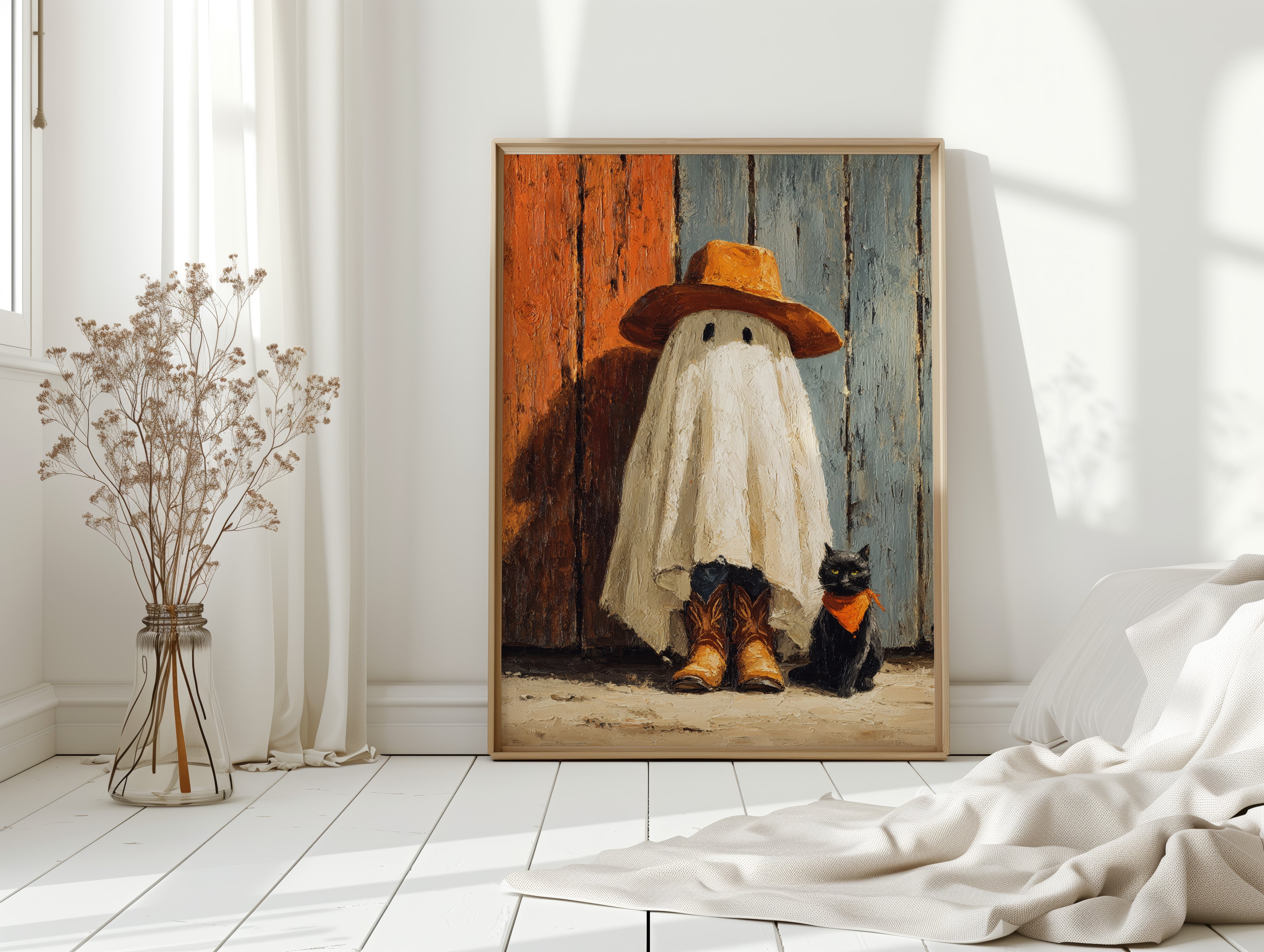 A Ghostly Encounter at Dusk