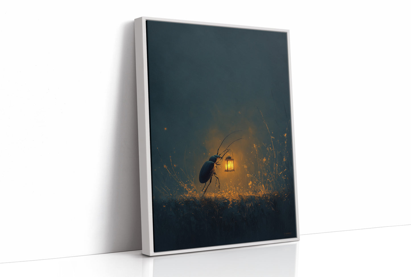 Midnight Keeper Carries Golden Light