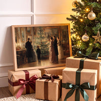 Candlelit Traditions Through Victorian Glass