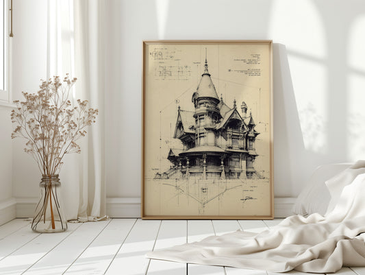 Blueprints of Forgotten Elegance