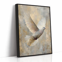 Celestial Messenger in Golden Light