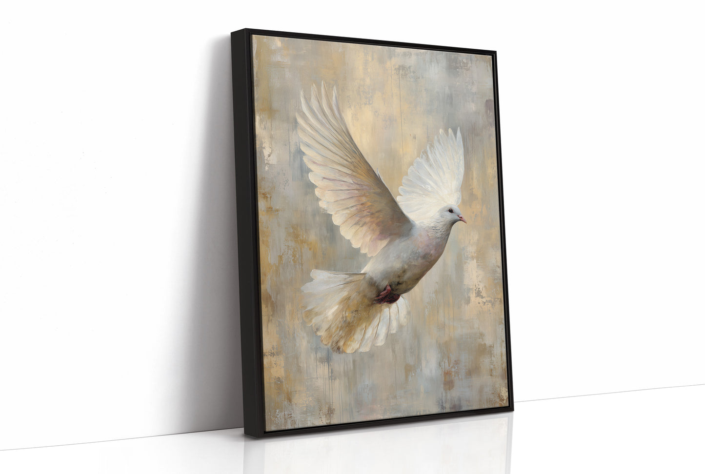 Celestial Messenger in Golden Light