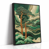 Emerald Winds Shape Ancient Pines