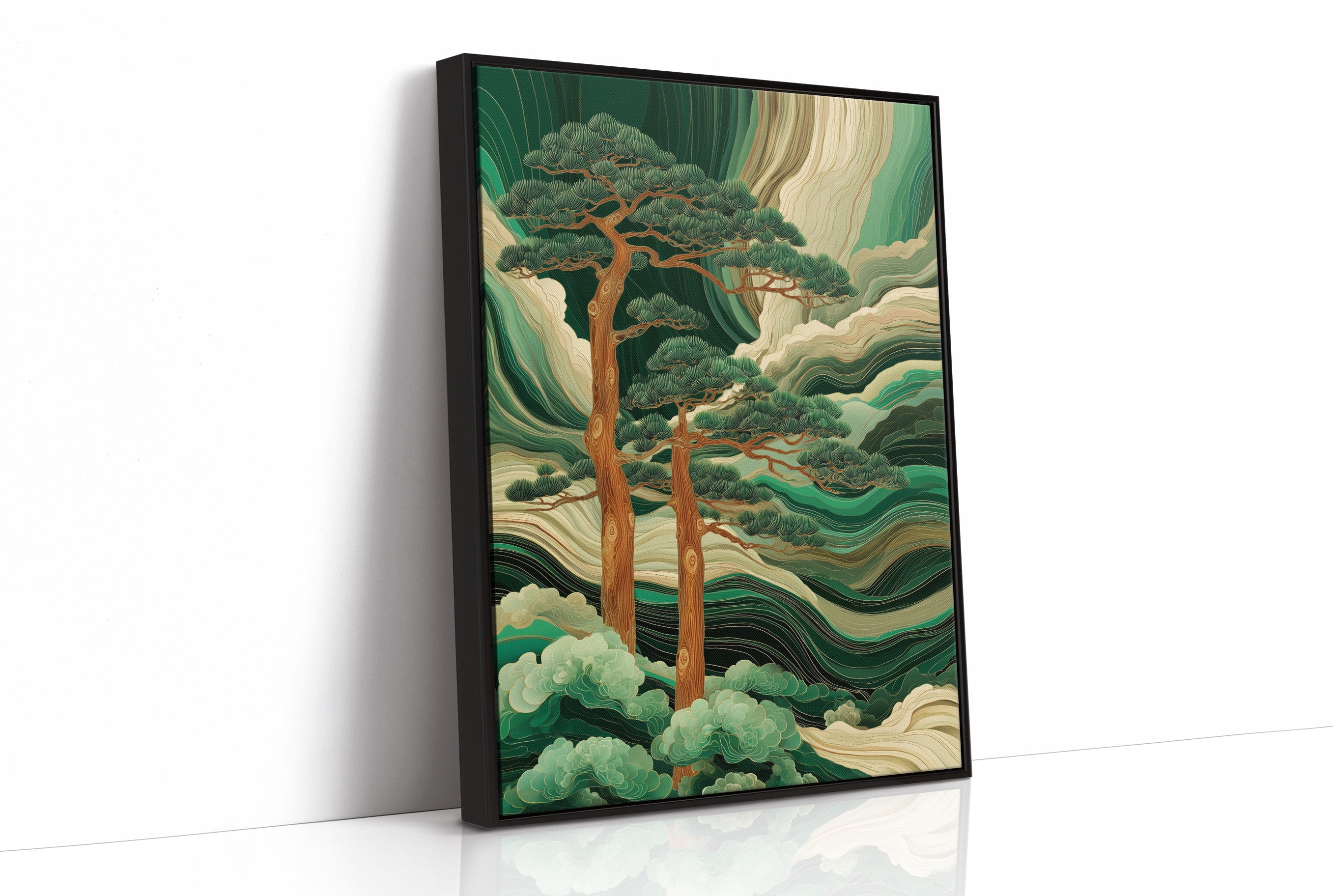 Emerald Winds Shape Ancient Pines