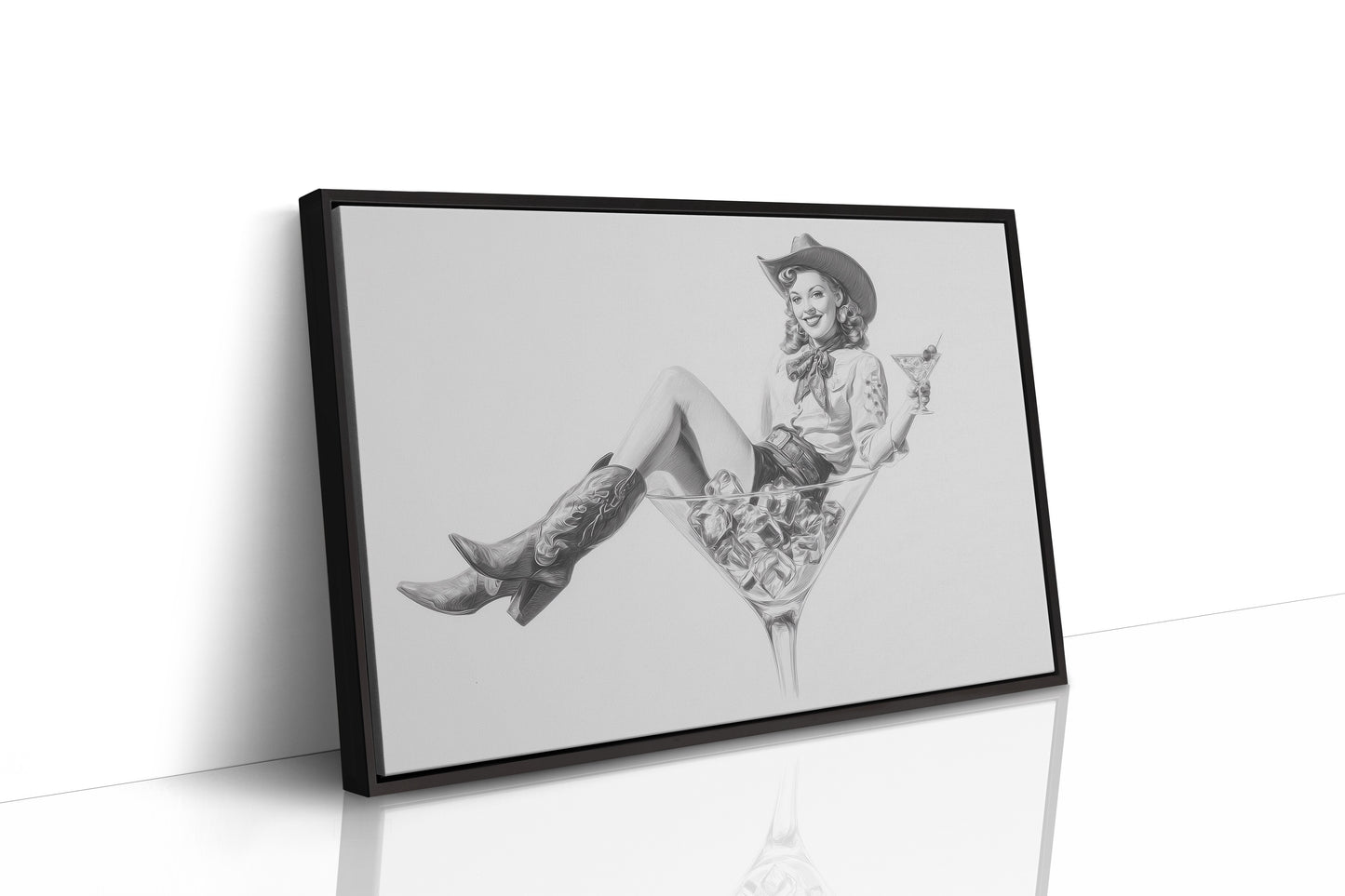Cocktail Hour In Western Style