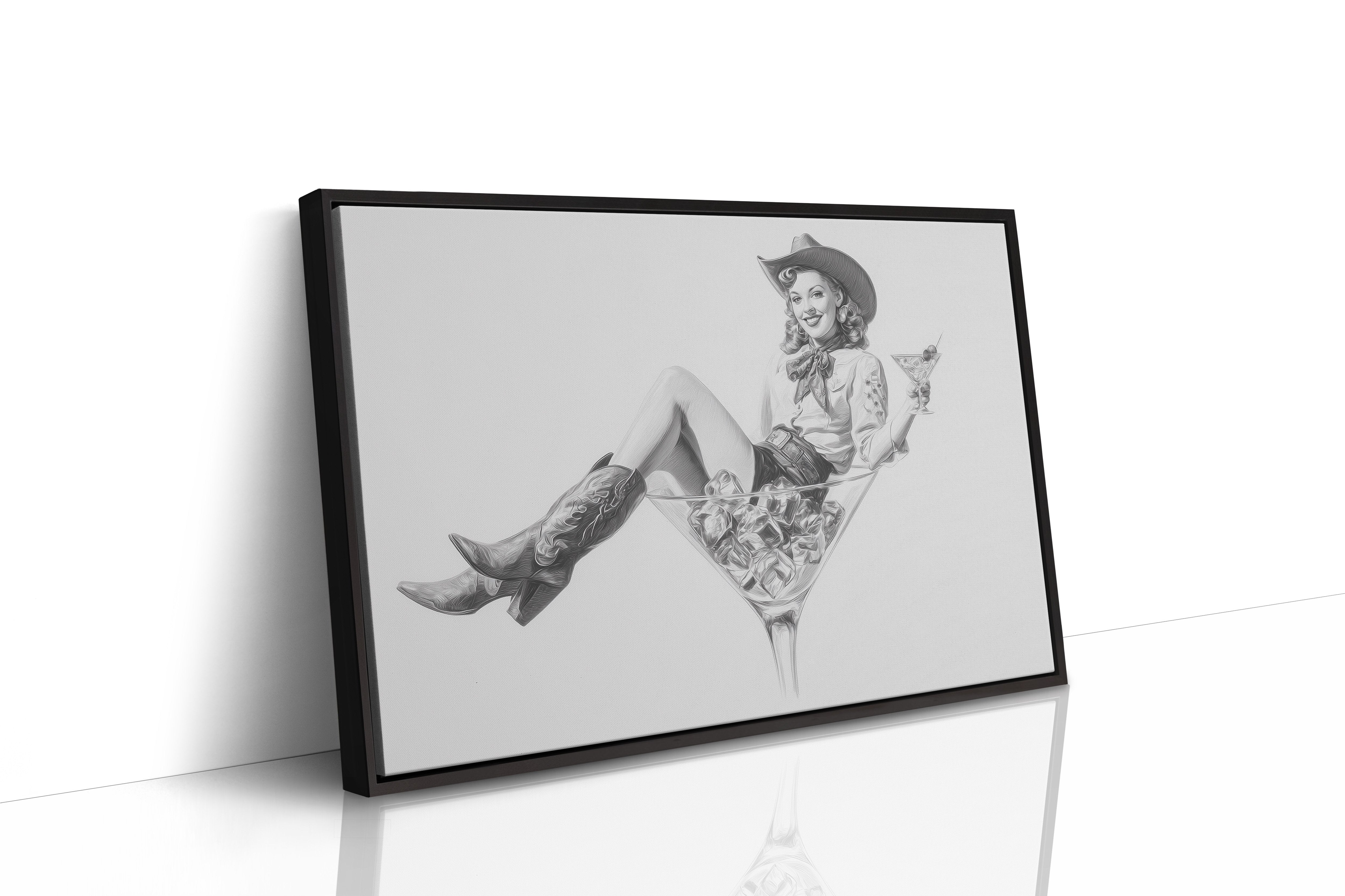 Cocktail Hour In Western Style