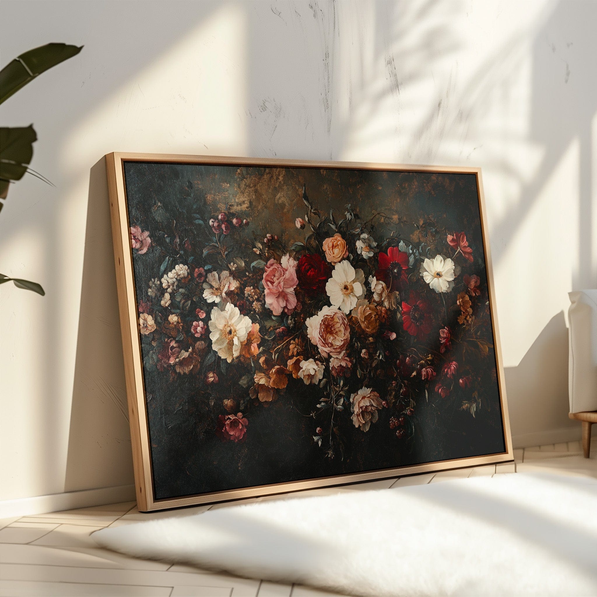 Moonlit Blooms Tell Ancient Tales
