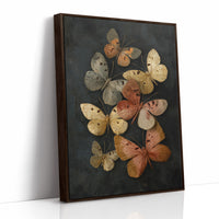 Copper Wings Against Midnight Sky