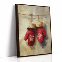 Warm Mittens Tell Winter's Tale