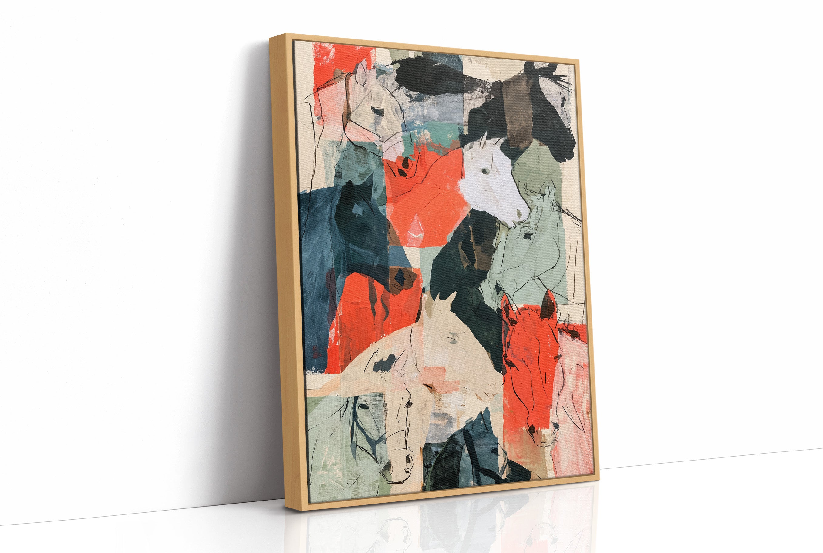 Herd In Color Block