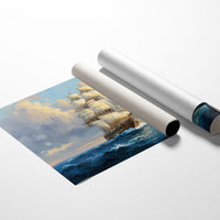 Tall Ships Chase Golden Horizons