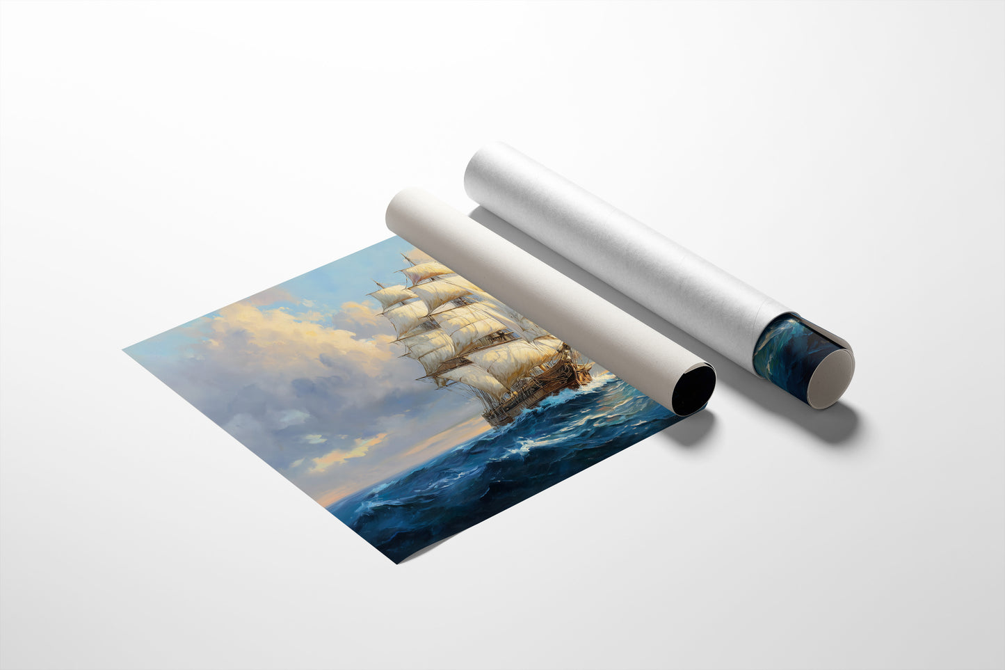 Tall Ships Chase Golden Horizons