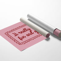 Playful Philosophy in Pink