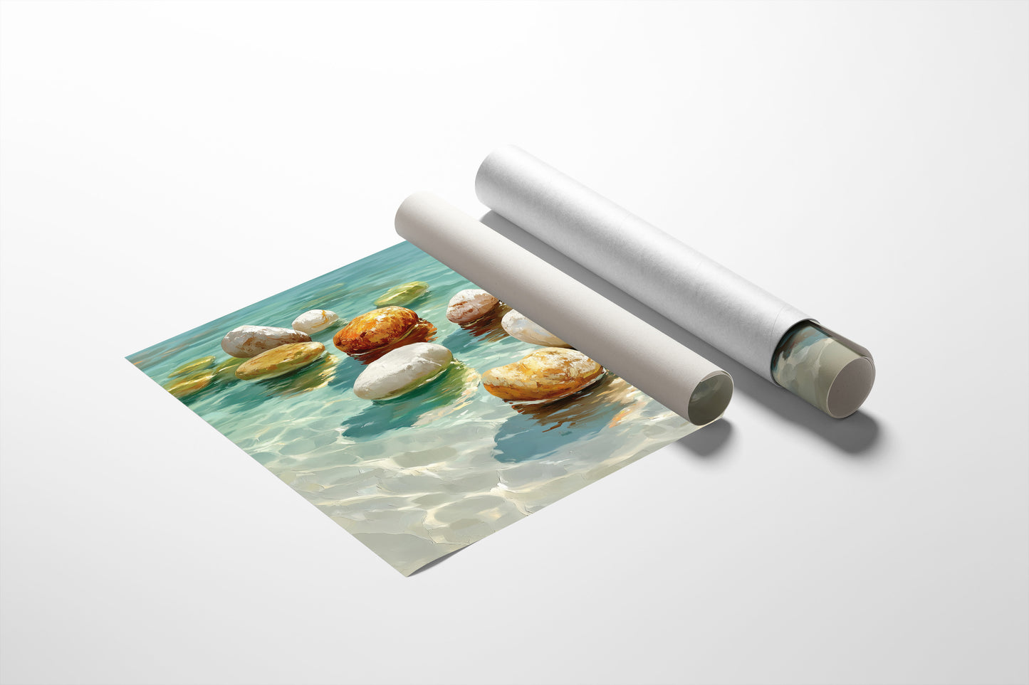 Stones Dance In Turquoise Waters