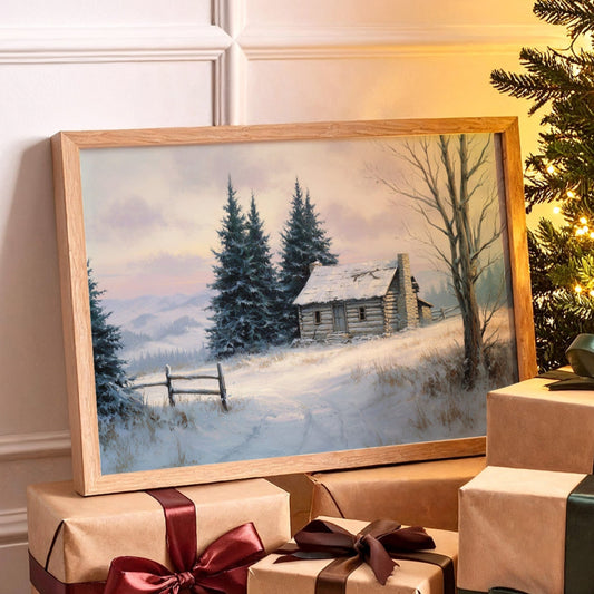 Snow Settles On Mountain Memories