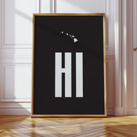 Islands Float Above Modern Letters
