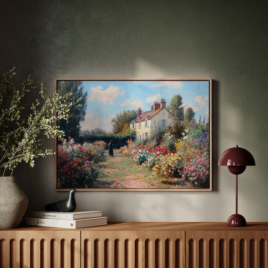 A Path Through Blooming Memories