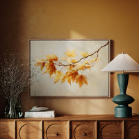Maple Light Catches October's Glow