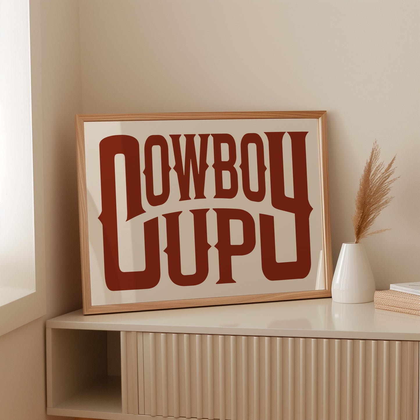 Cowboy Up Bold Western Typography