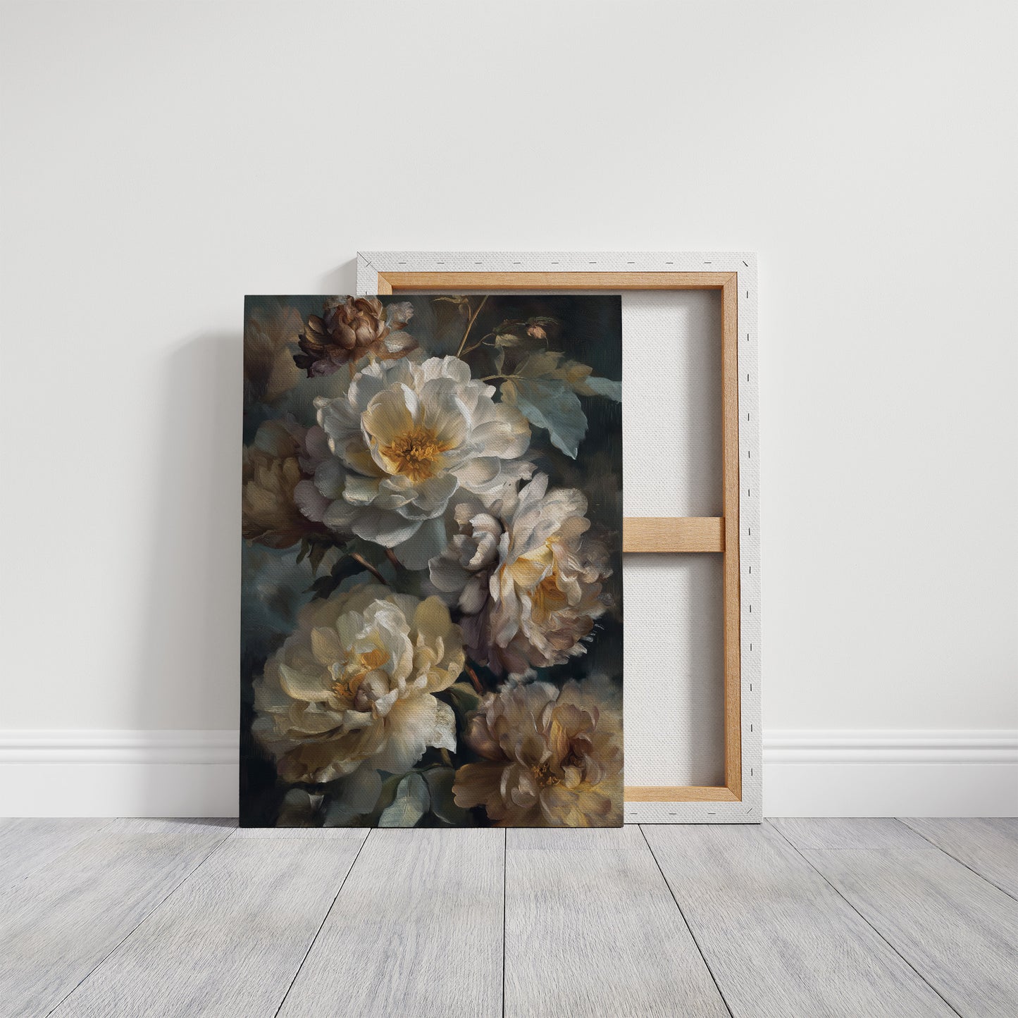 Ivory Petals Hold Golden Secrets