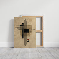 Lines Dance In Modernist Light