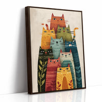 When Nine Cats Found Each Other