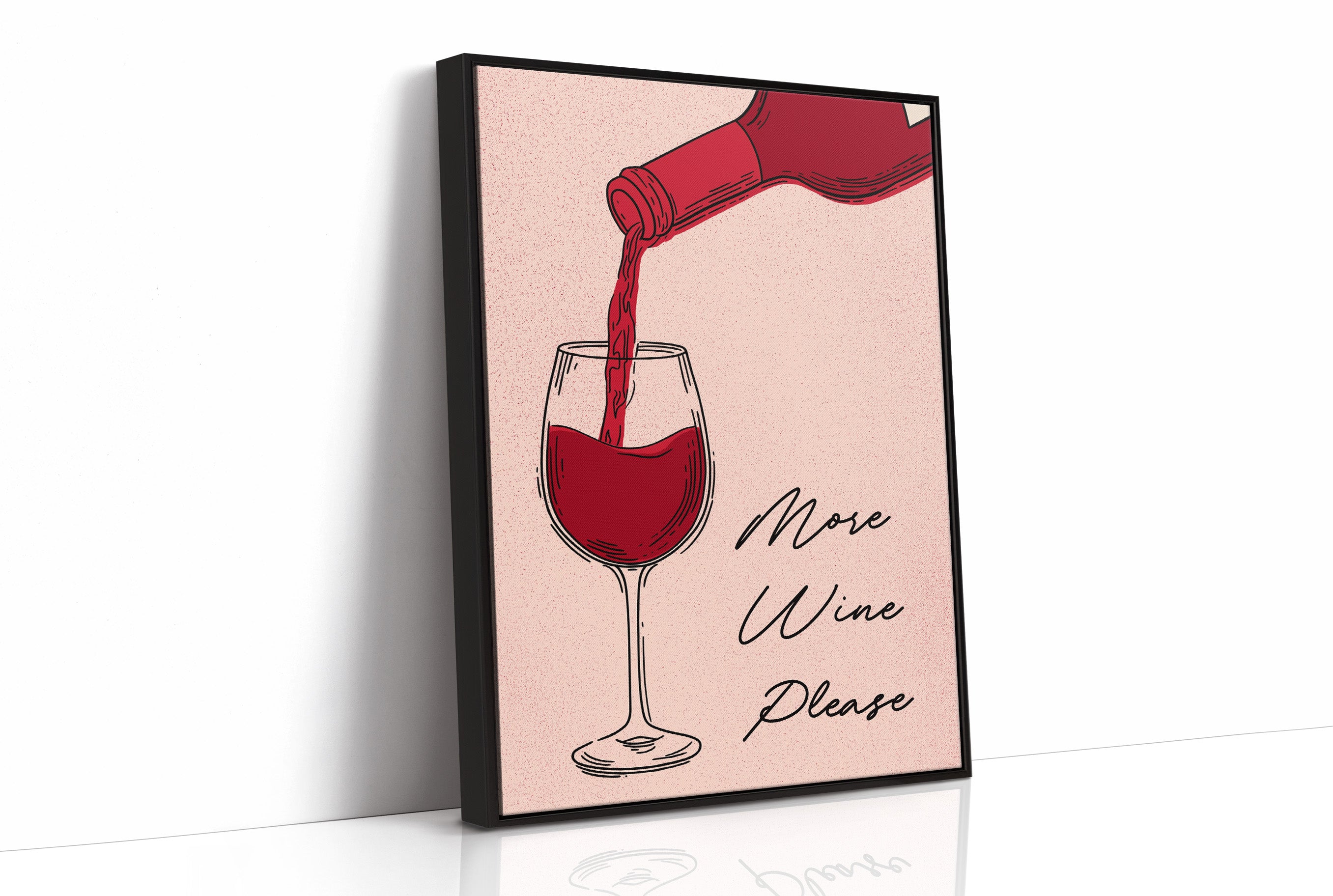 Crimson Pour: An Evening's Indulgence