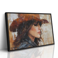 Rust Hat Against Faded Memory