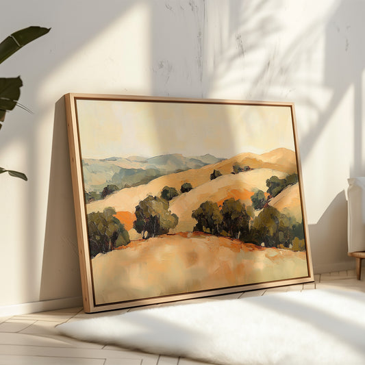 Golden Hills Carry Summer's Memory