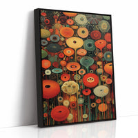 Midnight Garden Blooms In Fire