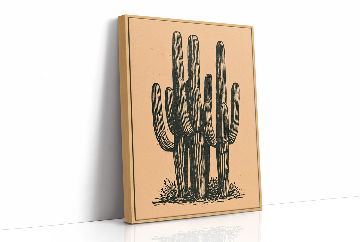 Two Saguaros, One Tight-Knit Cluster