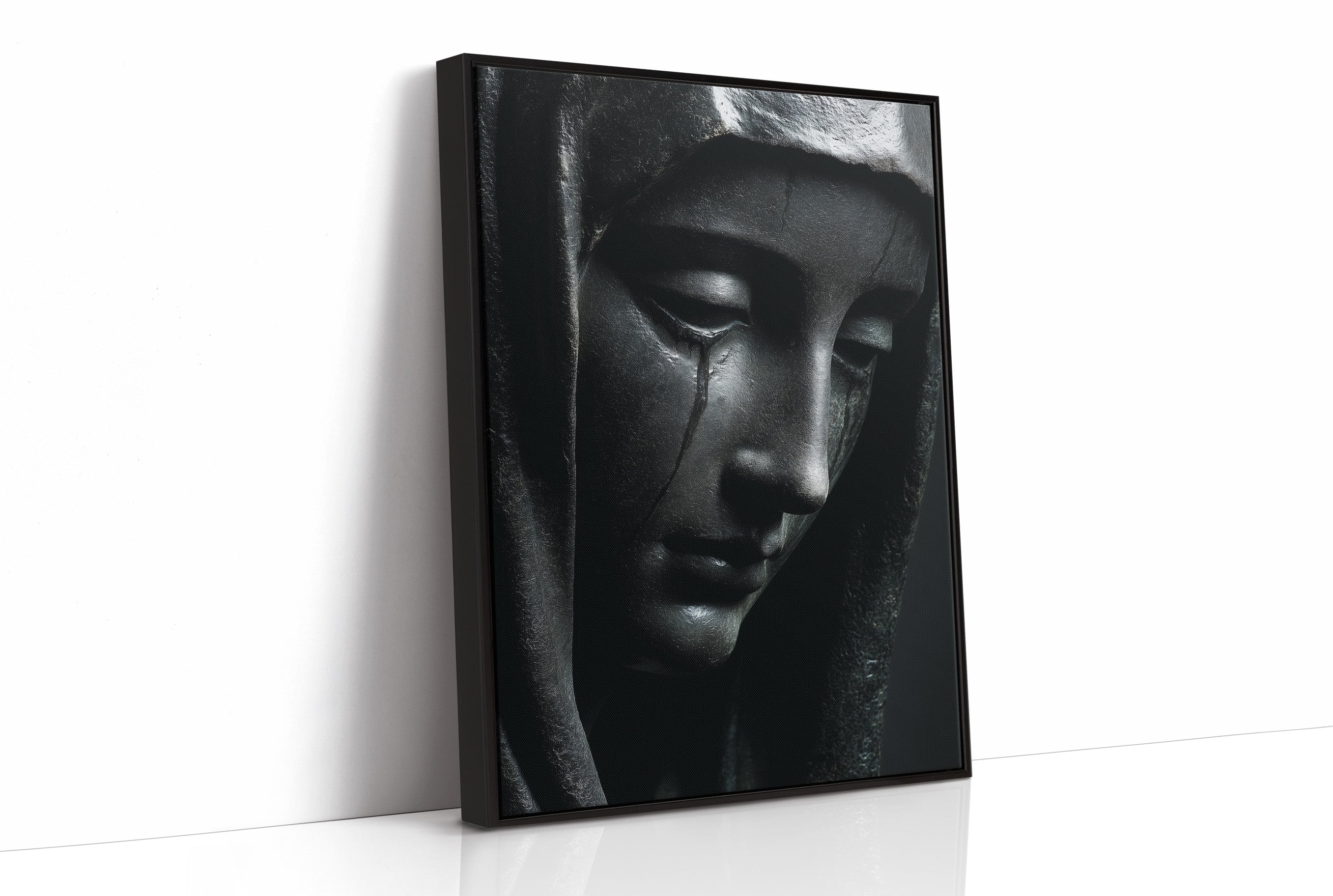 Obsidian Tears Carve Silent Prayers