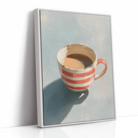 Morning Brew in Coral Stripes