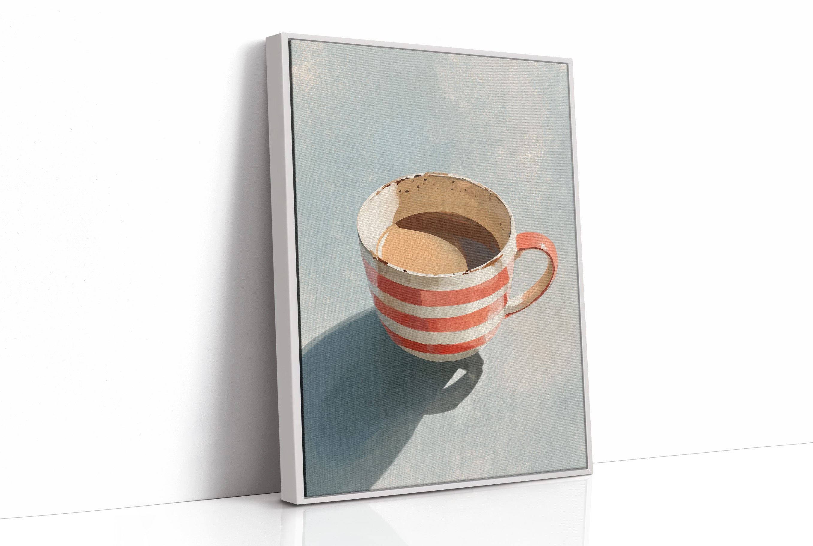 Morning Brew in Coral Stripes