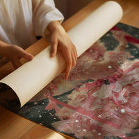 Winter Ribbons Dance Through Snow