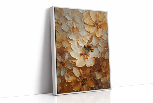 Honey Gatherer's Textured Paradise