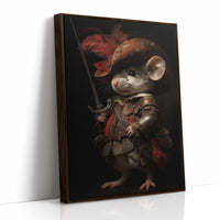 Noble Mouse In Royal Armor