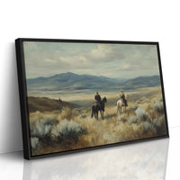 Sagebrush Tales Under Mountain Skies