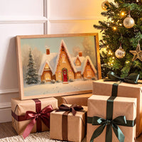 Gingerbread Cottages Share Winter Magic