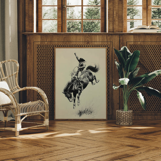 Eight Seconds of Glory - Vintage Bronc Riding