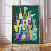Colorful Bottles Share Secret Stories