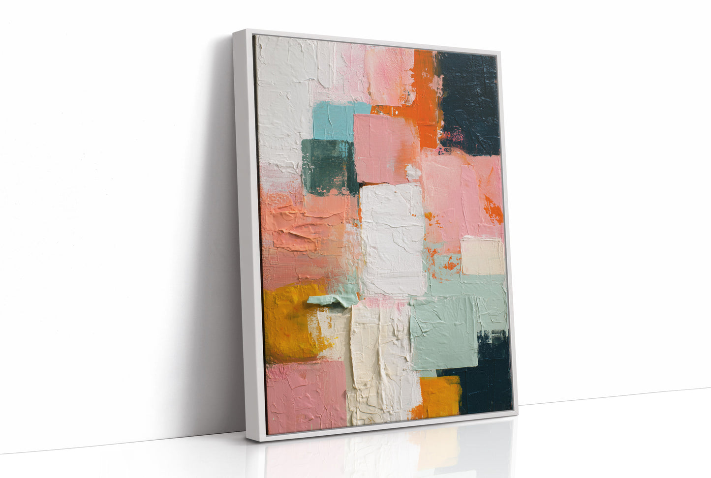 Layers of Life: A Textured Paint Story