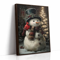 Winter Friends Share Midnight Stories