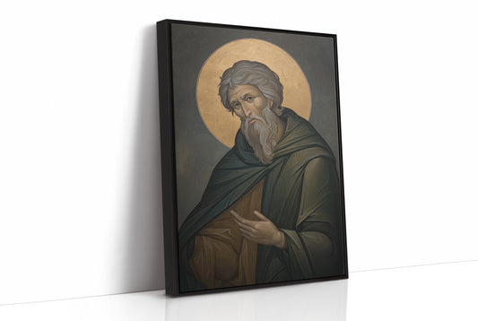 Byzantine Contemplation in Emerald Robes