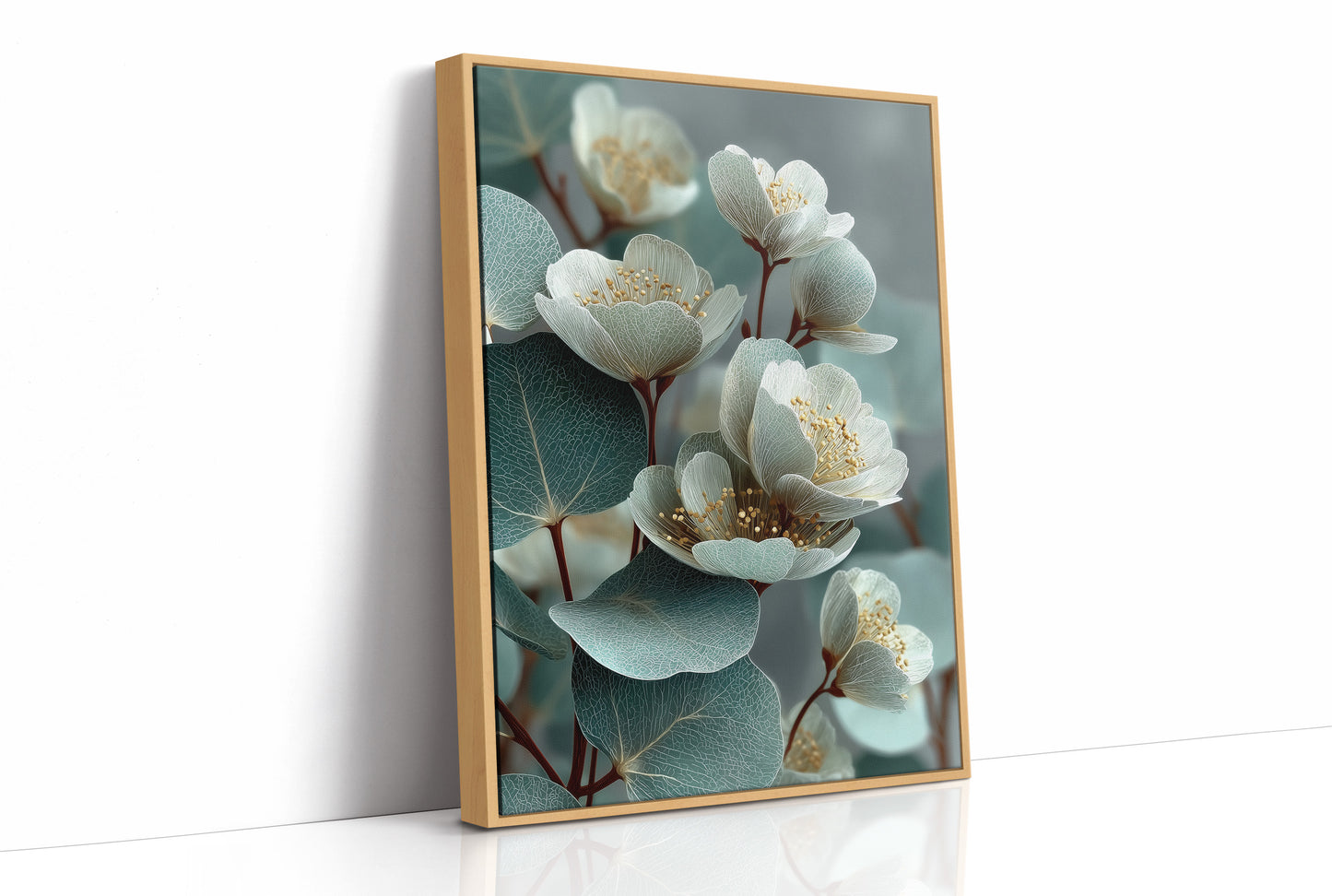 Sage Blossoms, Veined and Fine