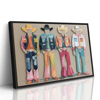 Rhinestone Cowboys Paint Pastel Days