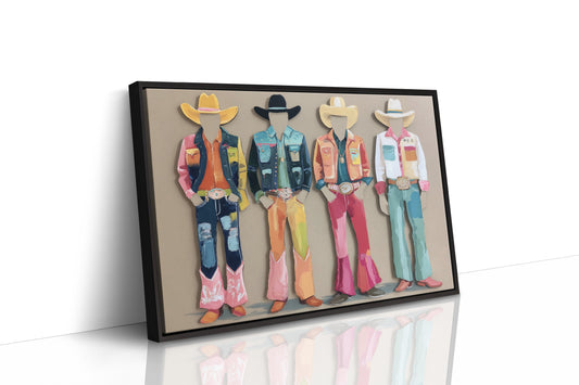Rhinestone Cowboys Paint Pastel Days