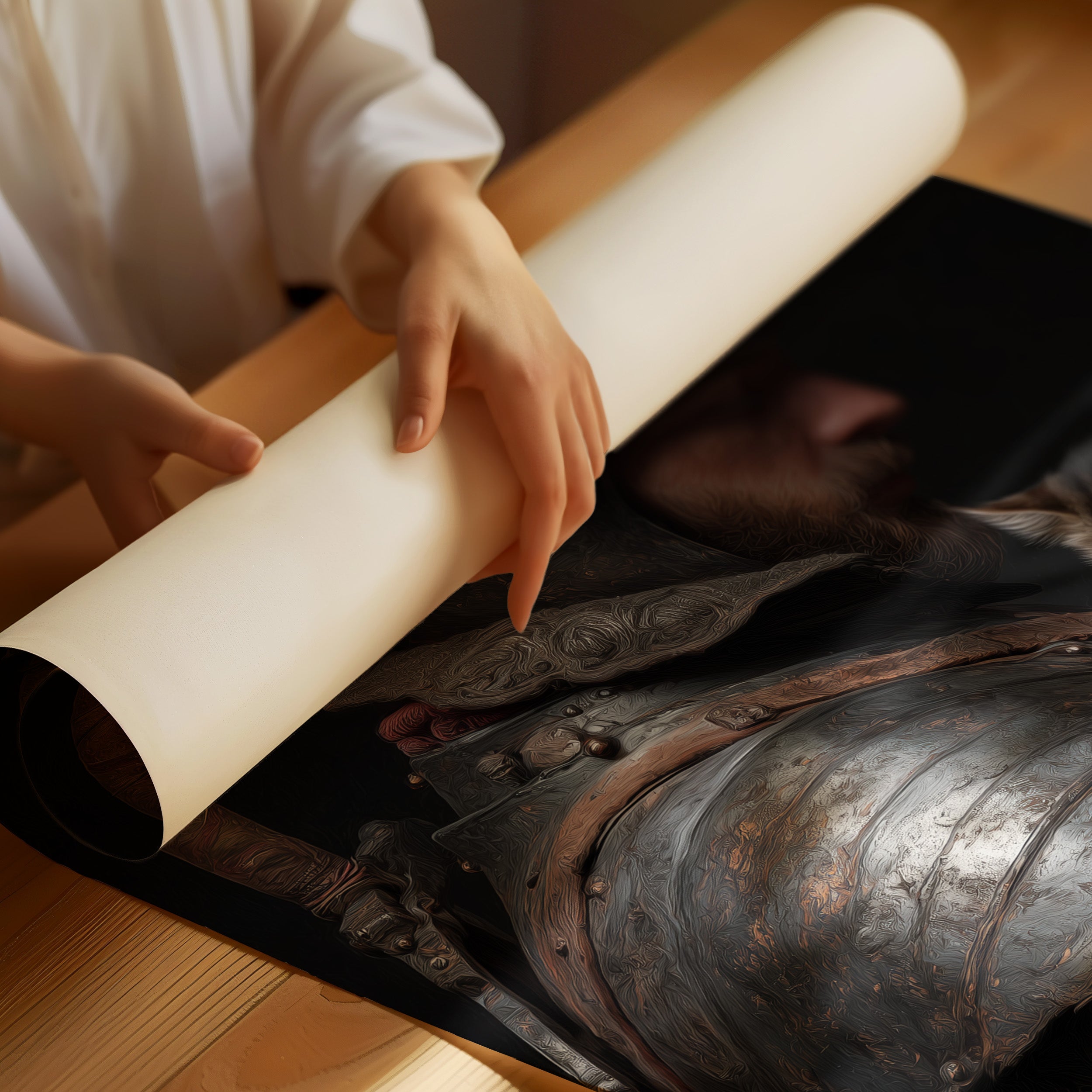 Steel And Softness Find Peace