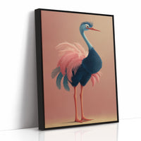 Sleepy Ostrich, Feathers Aflutter