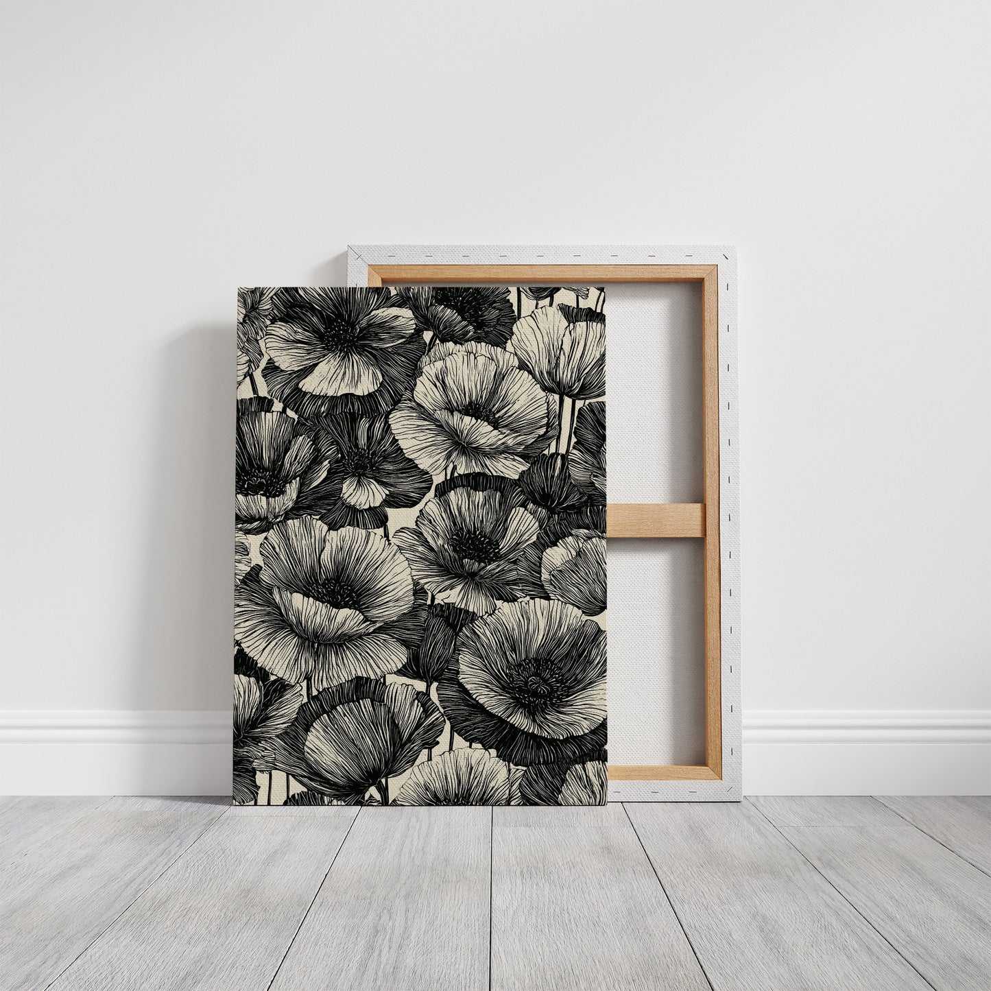 Ink Bloom Poppy Field
